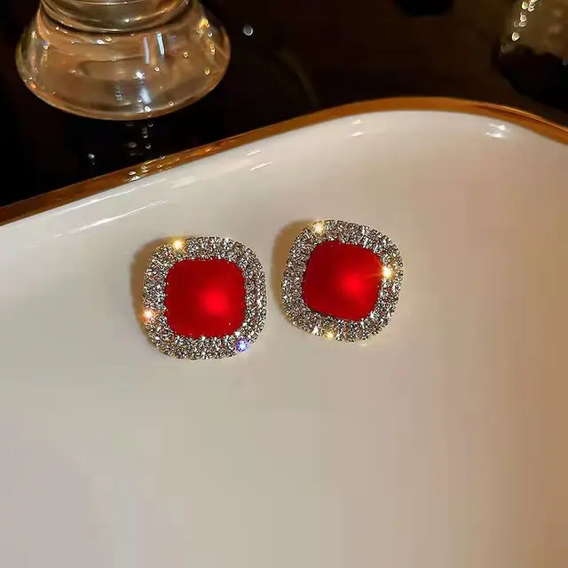 Glitter Pearl Studs