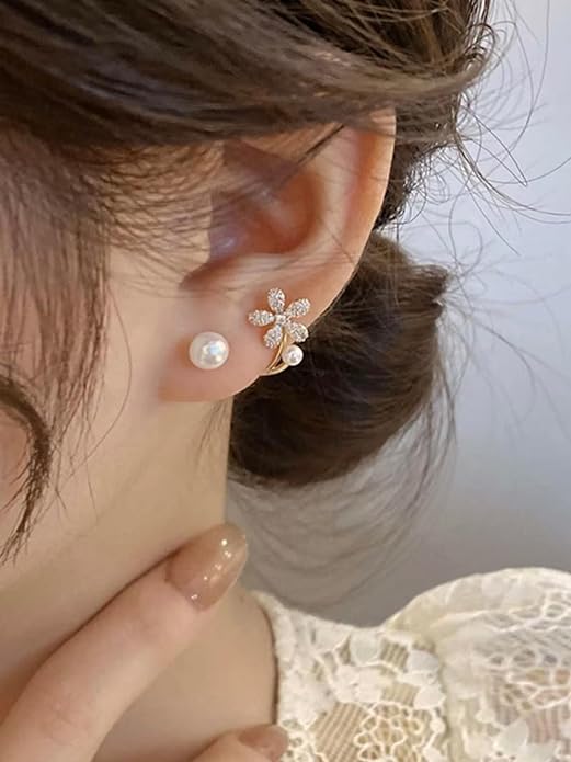 Glowing Pearl Studs