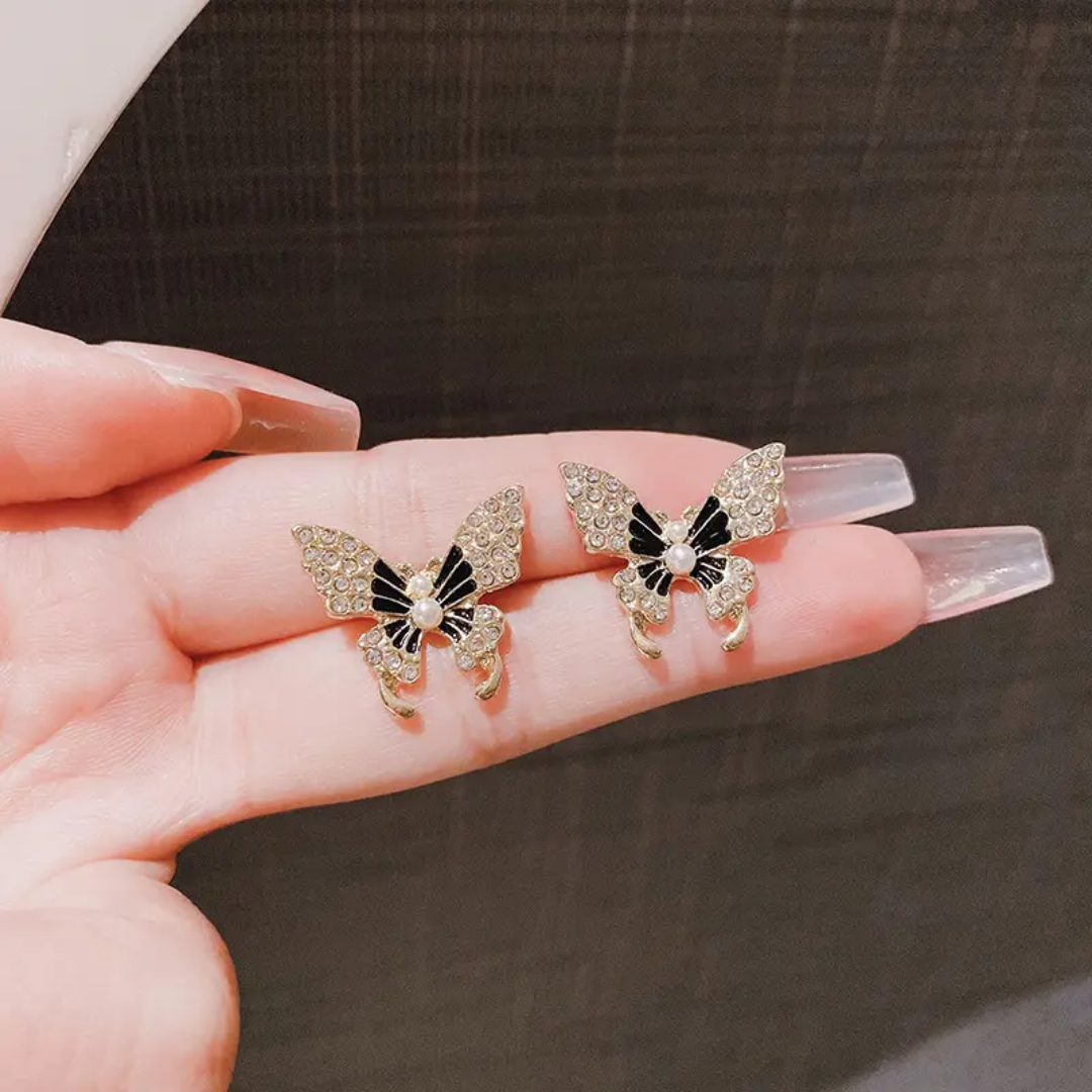 Sparkle Butterfly Studs