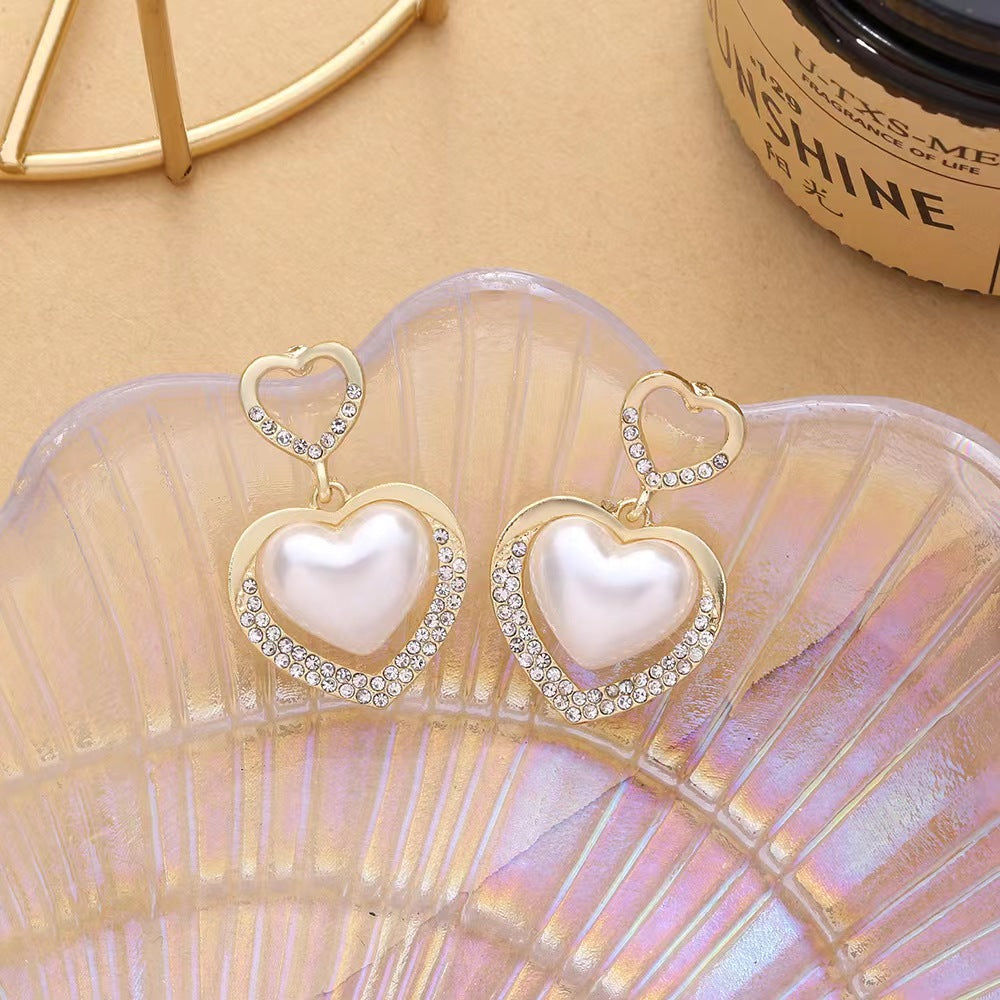 Heart Pearl Drops