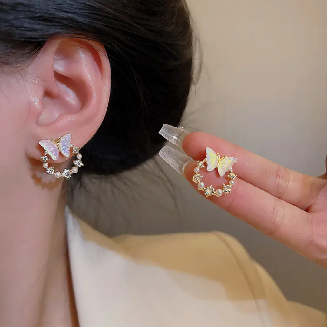 Twilight Butterfly Studs