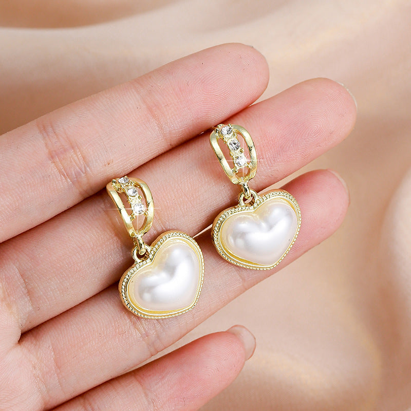 Frosted Heart Hangings