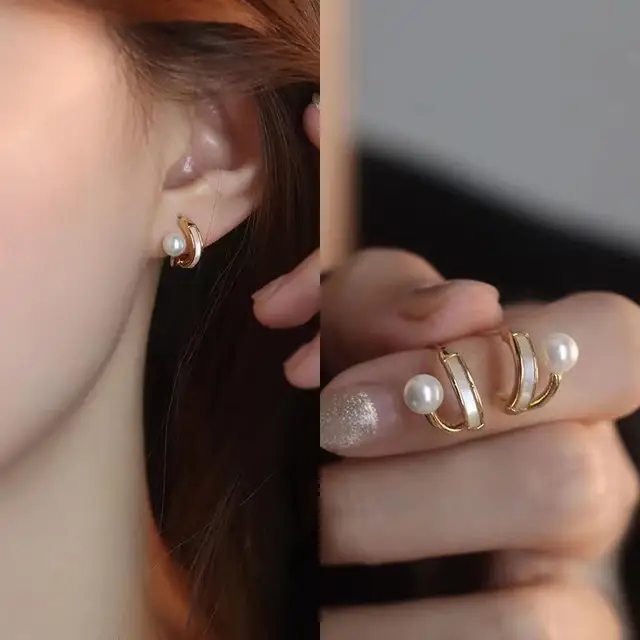 Cute Pearl Earrings