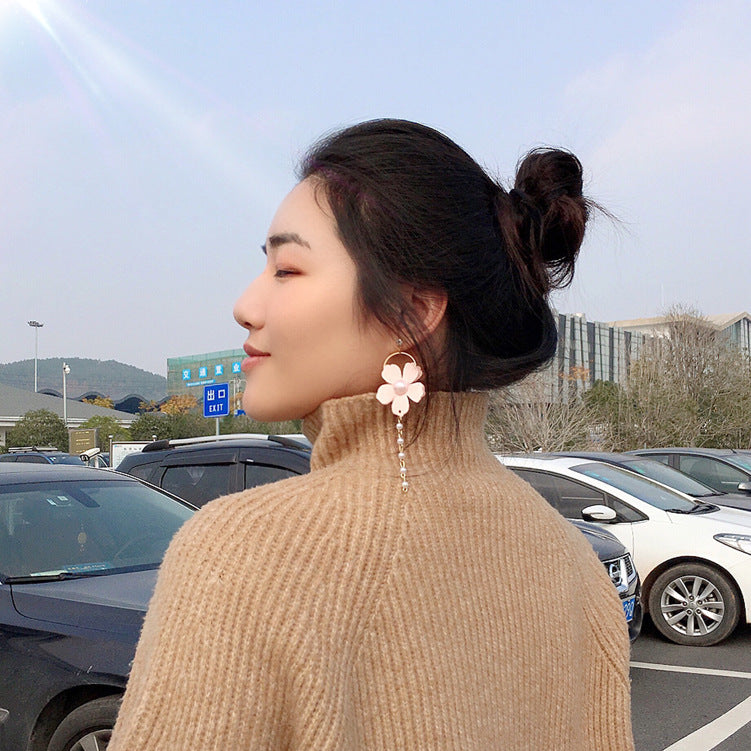 Flower Droplets Earrings