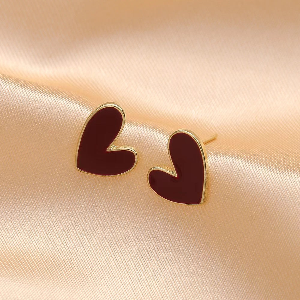 Cute Heart Studs
