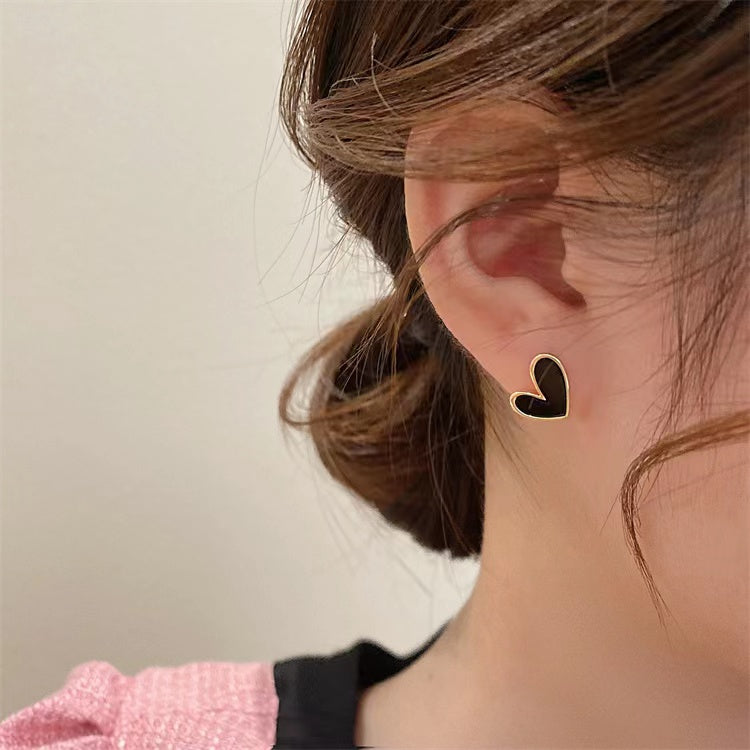 Cute Heart Studs