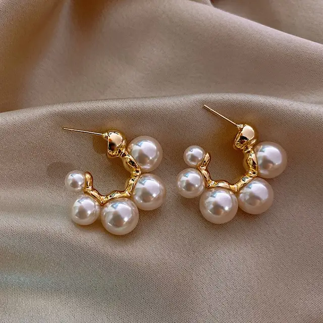 Dazzle Drop Hoops