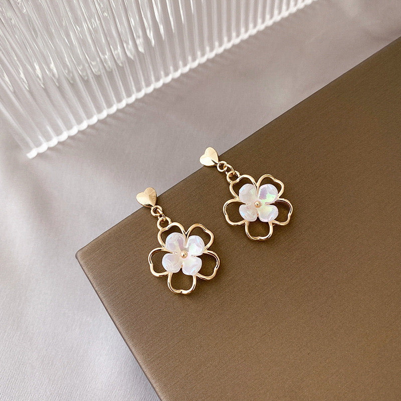 Radiant Flower Danglers