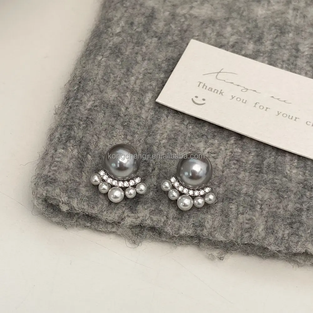 Silver Shiny Studs