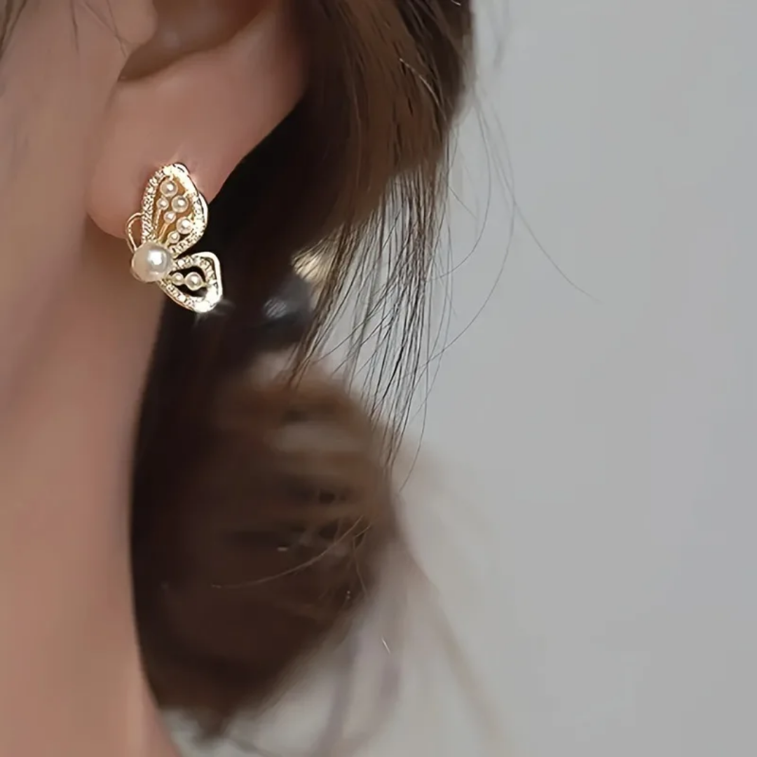 Cute Butterfly Studs