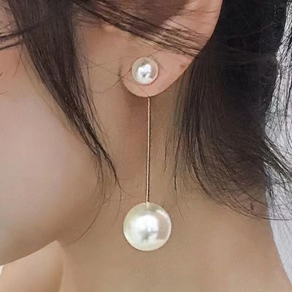 Long Pearl Danglers