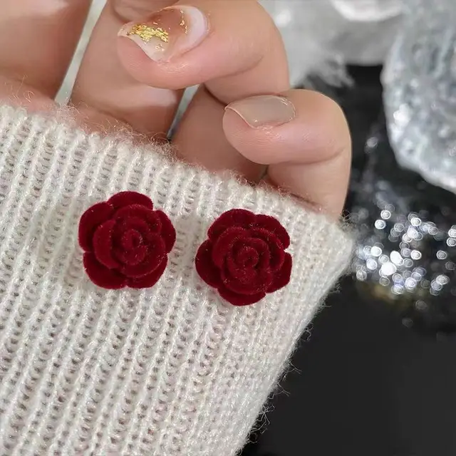 Velvet Ember Earrings