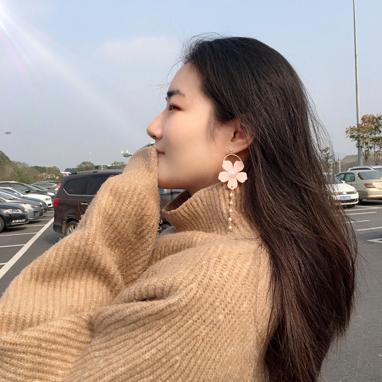 Flower Droplets Earrings