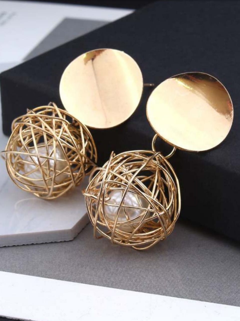 Shiny Globe Danglers