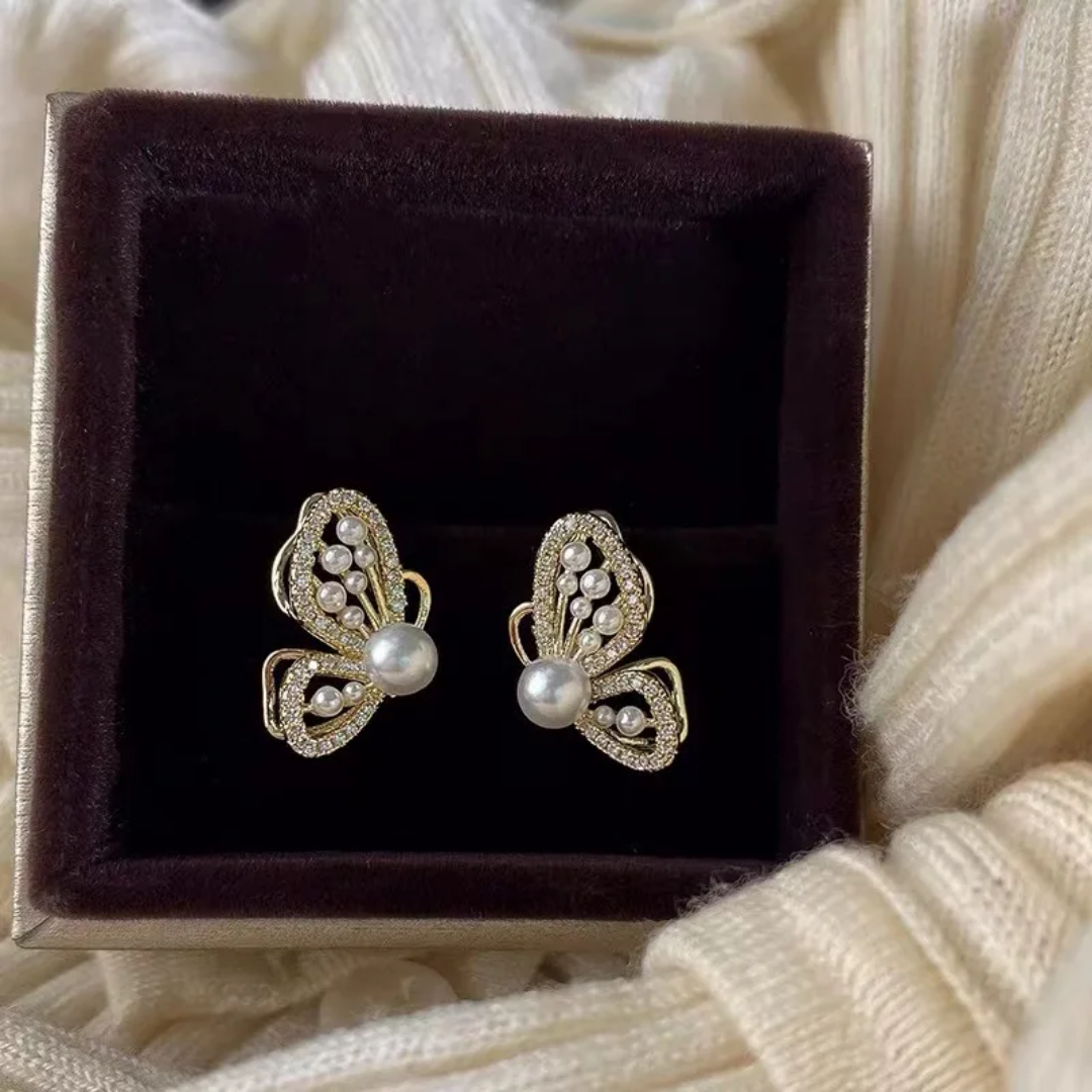 Cute Butterfly Studs