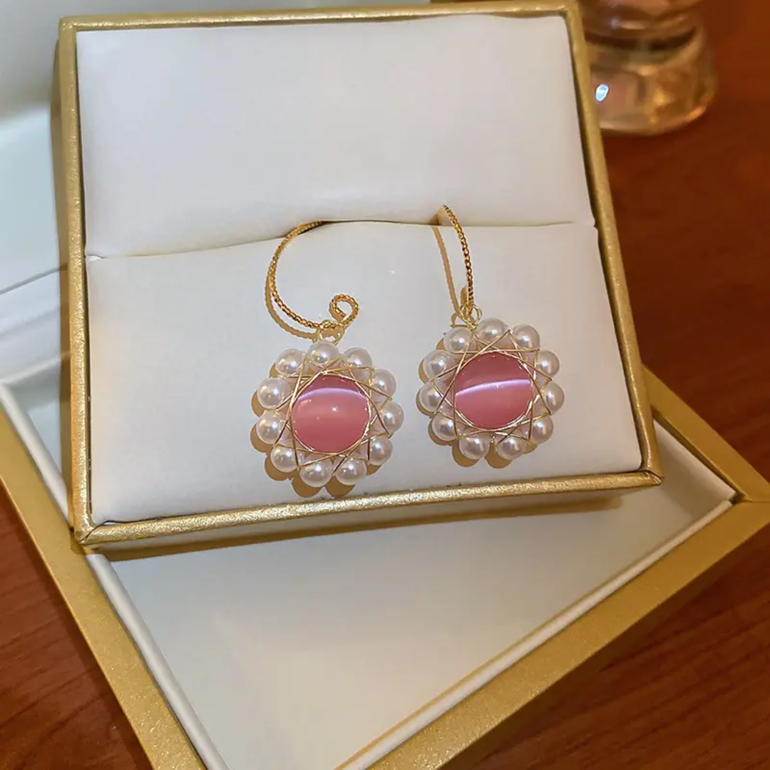 Lustrous Pearl Hoops