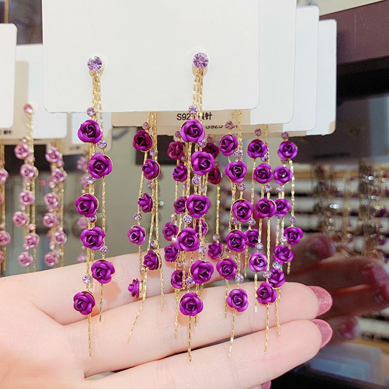 Rose Petals Danglers