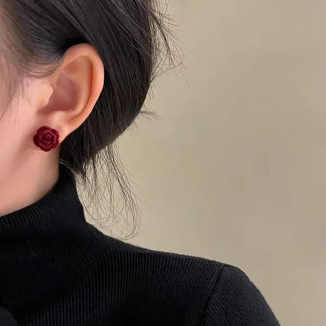 Velvet Ember Earrings