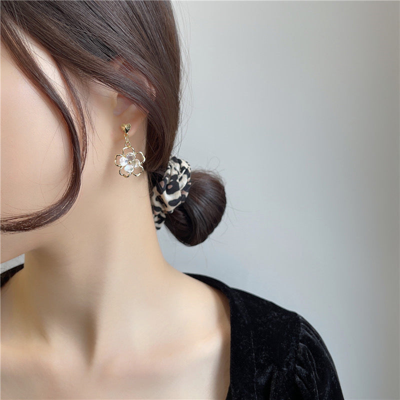Radiant Flower Danglers