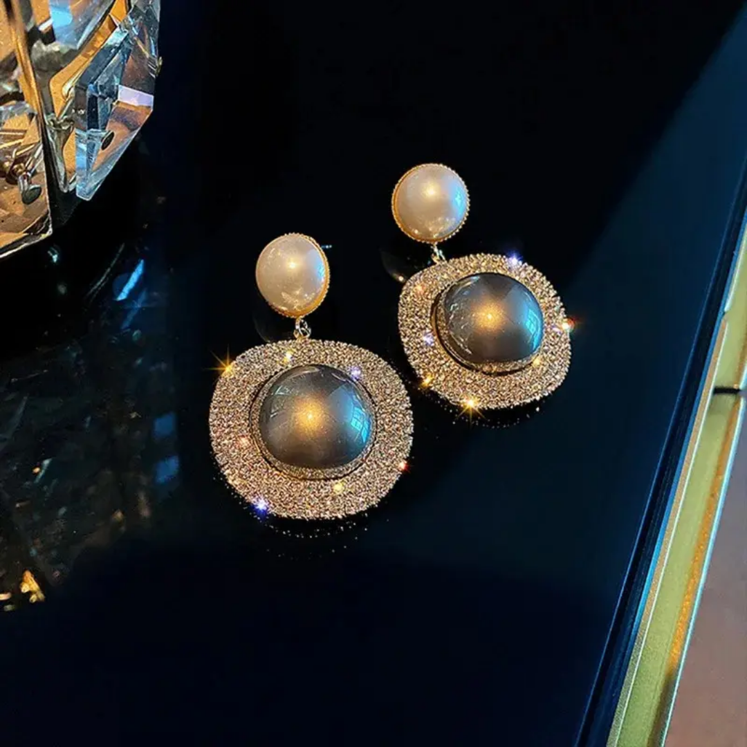 Pearl Hanging Earrings