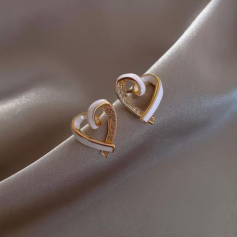 True Heart Studs