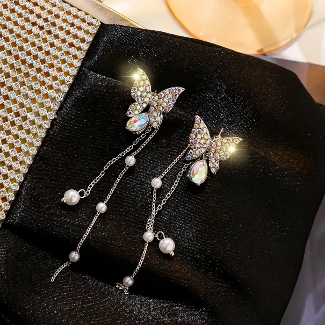 Butterfly Long Hanging Earrings