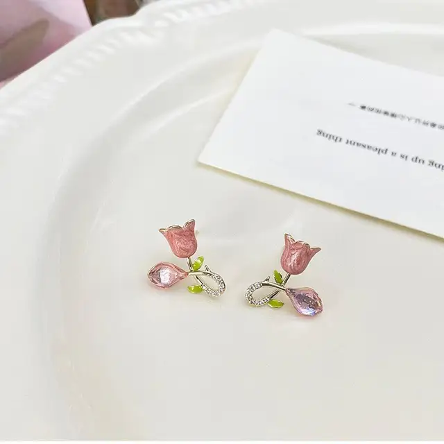 Tulip Elegant Earrings