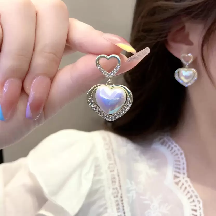 Heart Pearl Drops