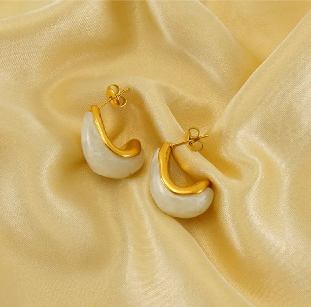Pearl Drop Studs