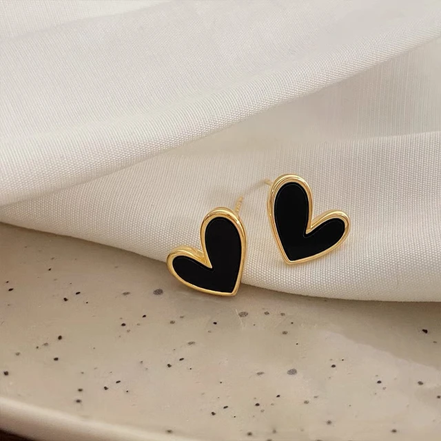 Cute Heart Studs