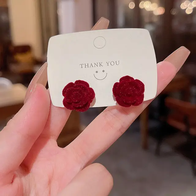 Velvet Ember Earrings