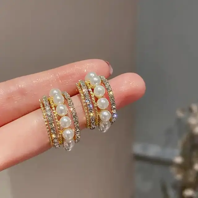 Pearl Rings Studs
