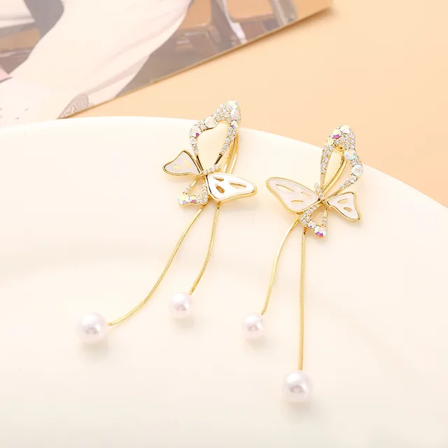 Butterfly Teardrop Dangles