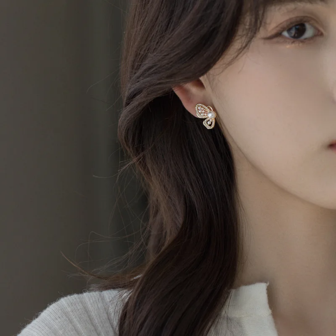 Cute Butterfly Studs