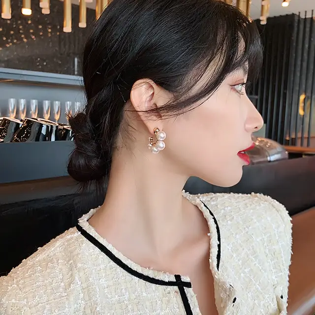 Dazzle Drop Hoops