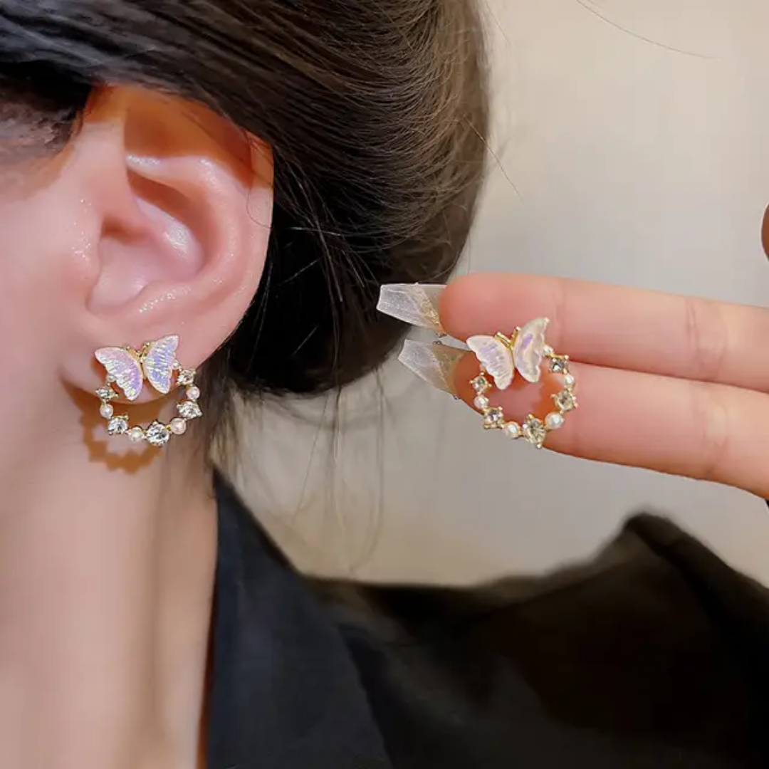 Twilight Butterfly Studs
