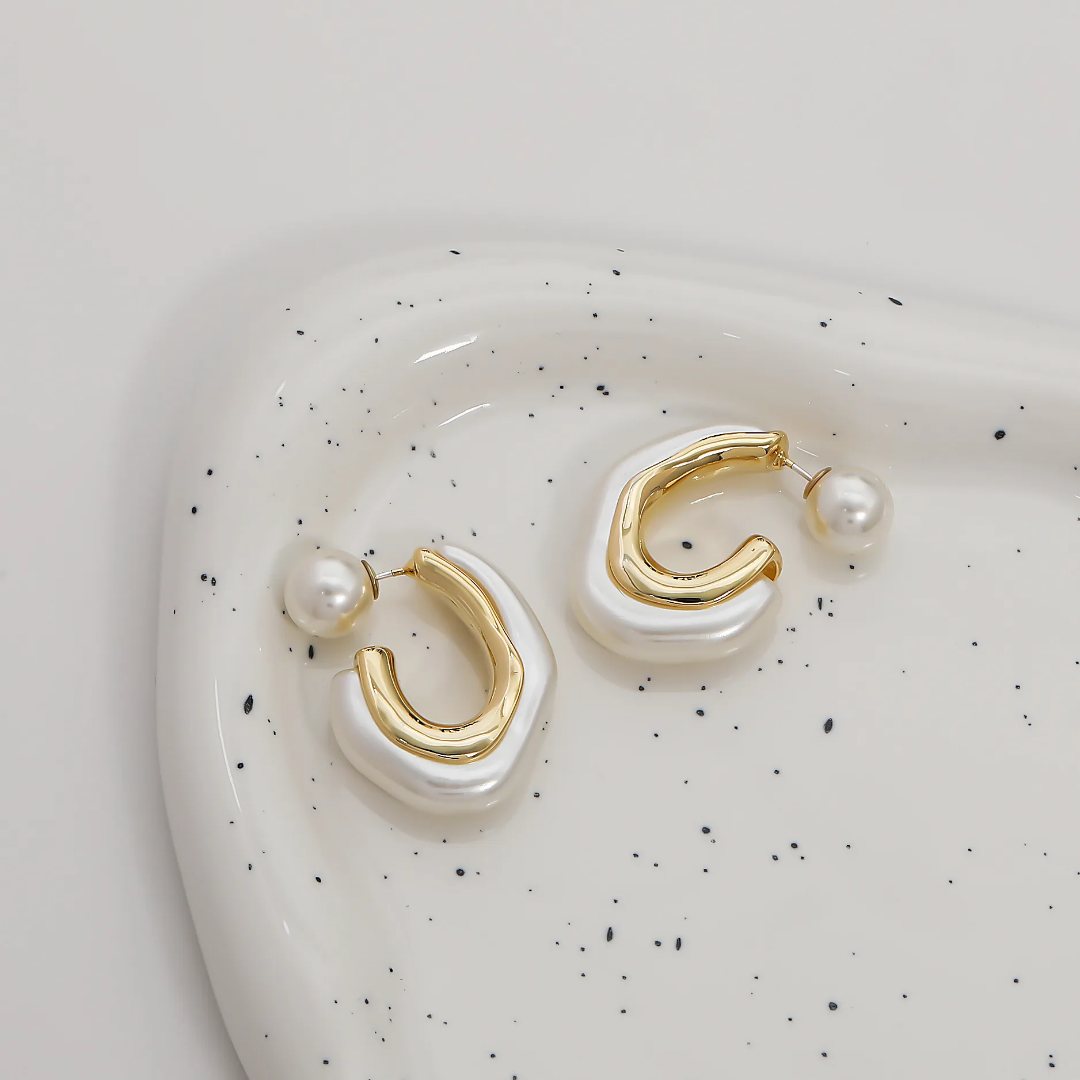 Adorned in Love – Pearl Earrings