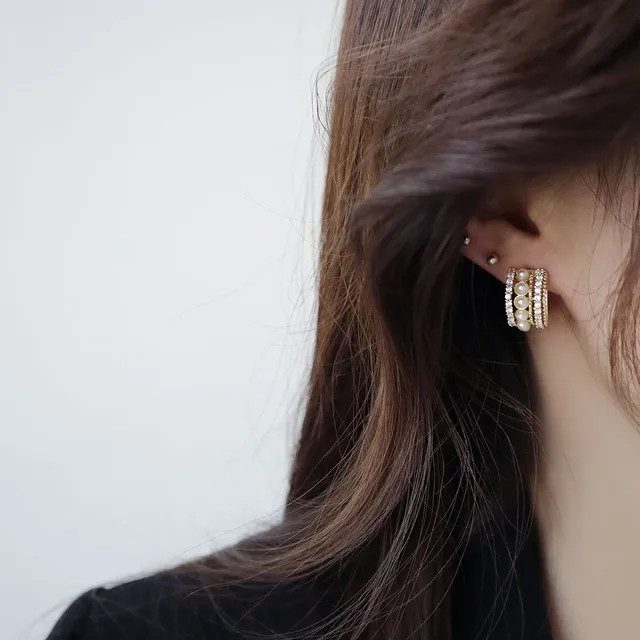 Pearl Rings Studs