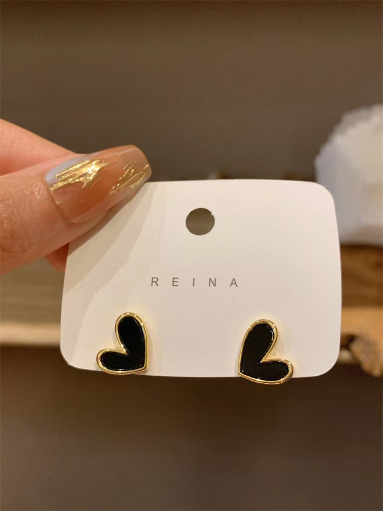 Cute Heart Studs