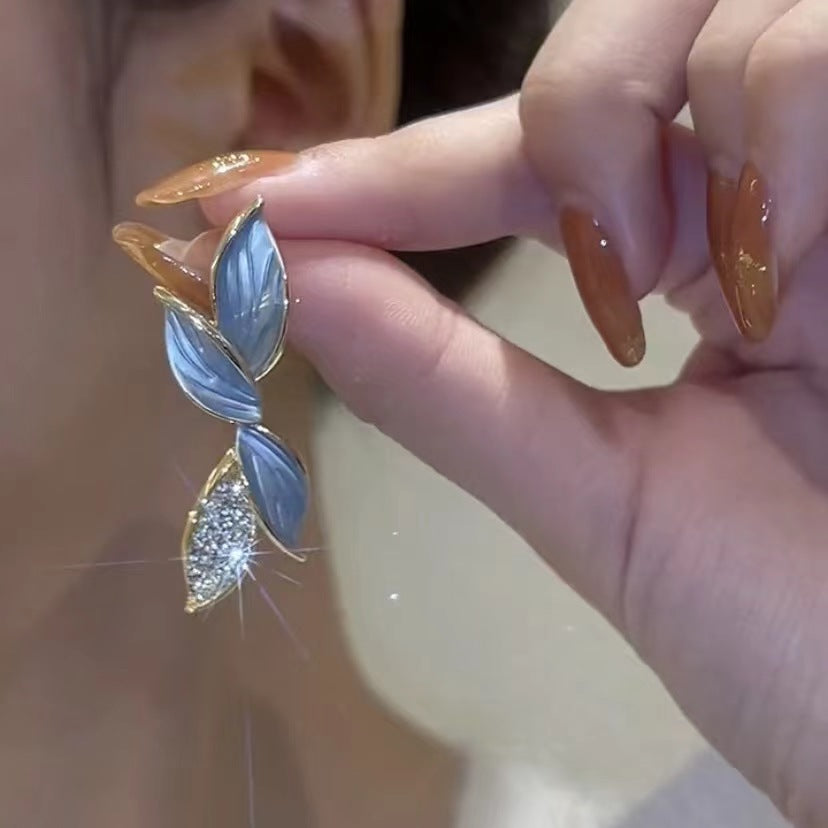 Chunky Blue Danglers