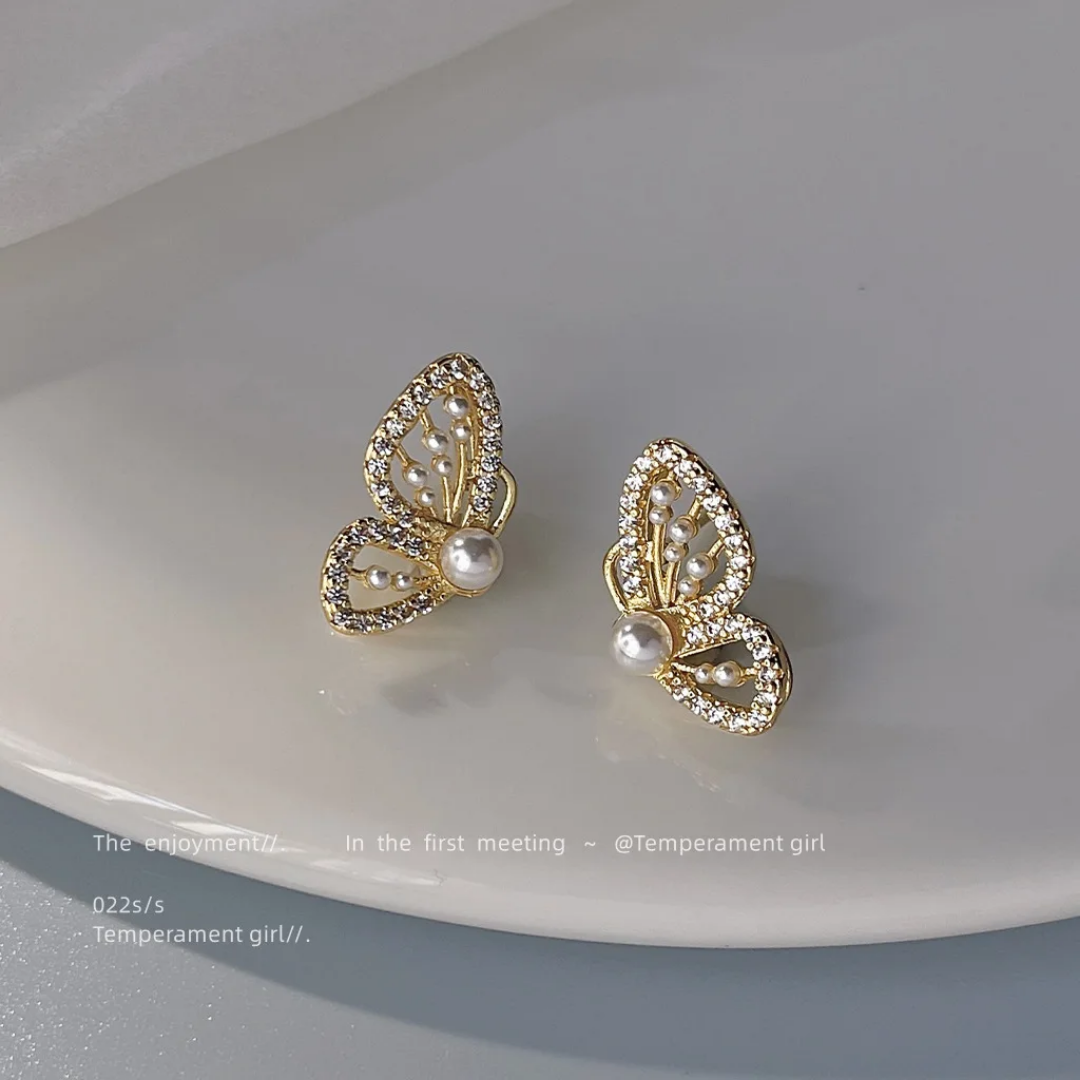 Cute Butterfly Studs