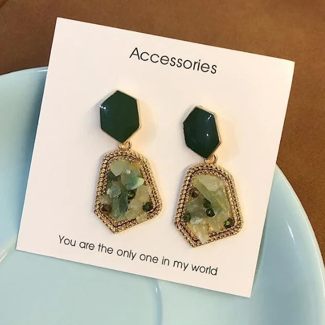 Garnet Glow Studs