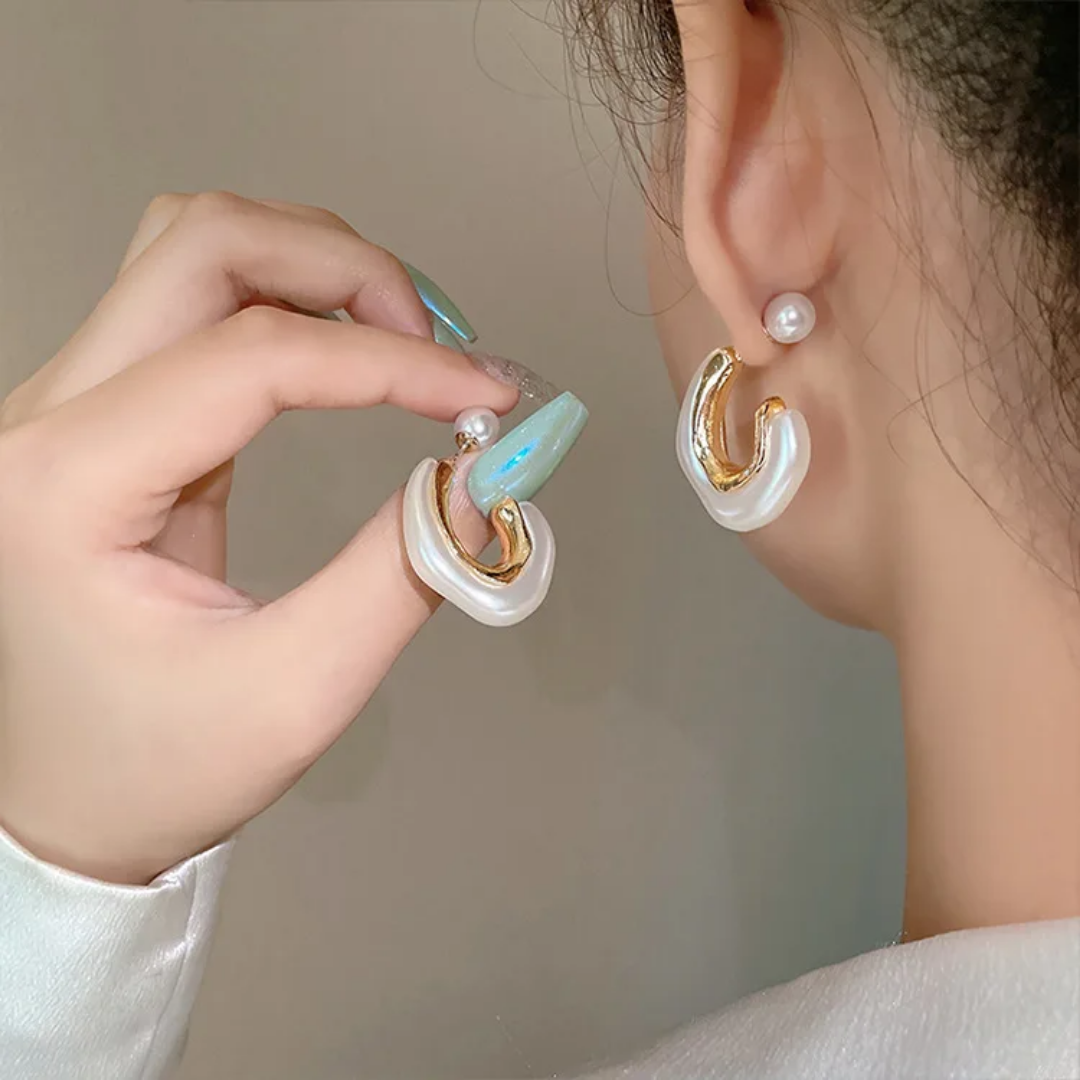 Adorned in Love – Pearl Earrings