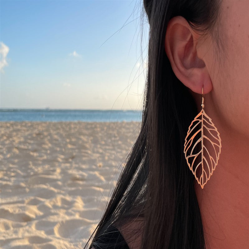 Lush Leaf Glow Earrings