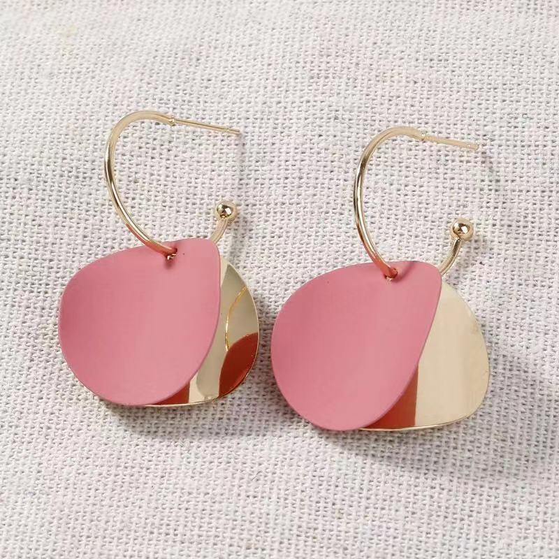 Golden Glaze Hoops