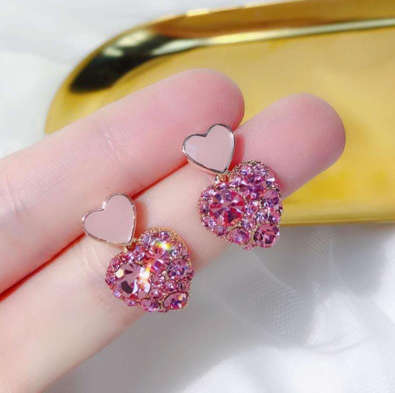 Sparkle Heart Earrings