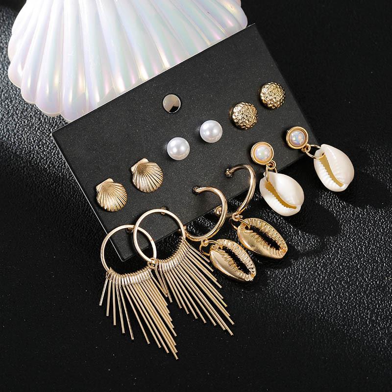 Lustrous Loop Earrings