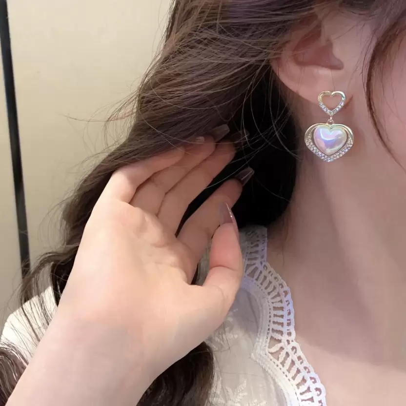 Heart Pearl Drops