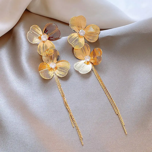 Glitz Flower Earrings