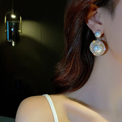 Pearl Hanging Earrings